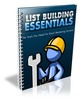 Thumbnail List Building Essentials Thumbnail List Building Essentials